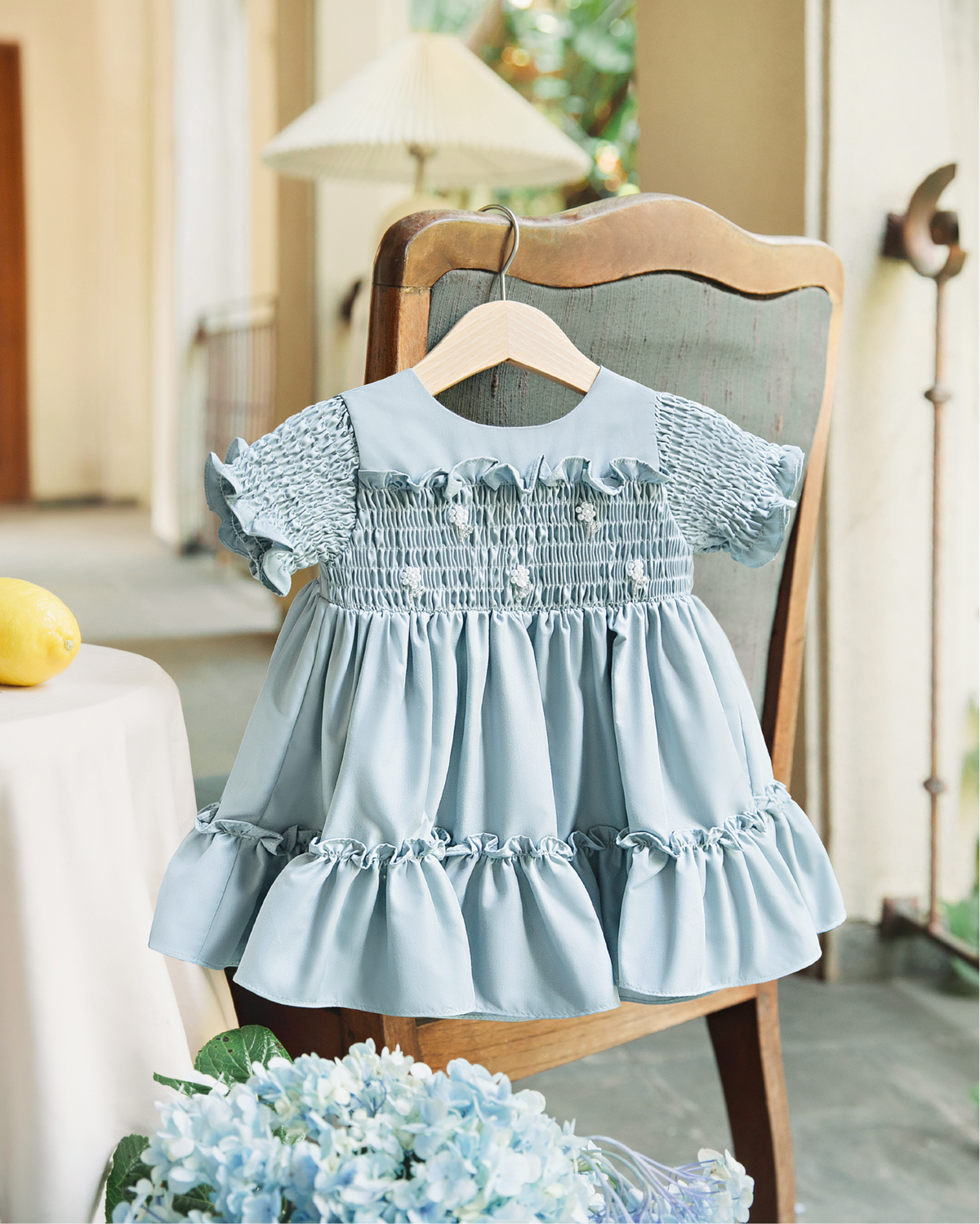 nami blue dress Baby in VIP Color:Vintage Pink Floral AFFORDABLE Natasha Powder Blue Cape classic look that goes