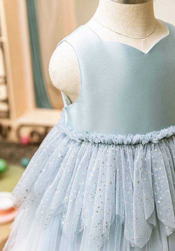 Pixie Dress in Frosty Blue