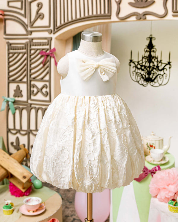 Elodie Dress in Ivory