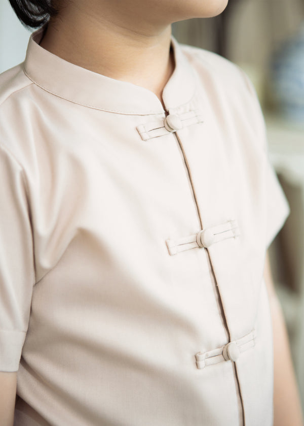Mason Shirt in Beige Boys