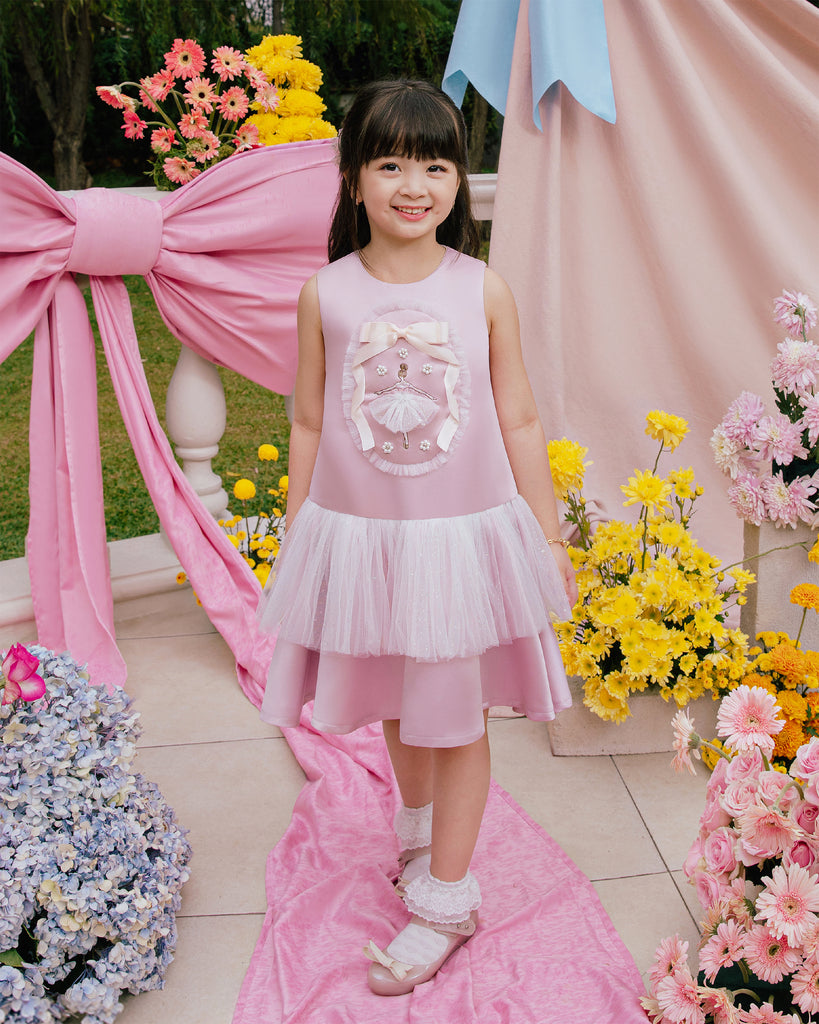 brienne pink dress Two Sisters The Label Brienne dress- dusty pink