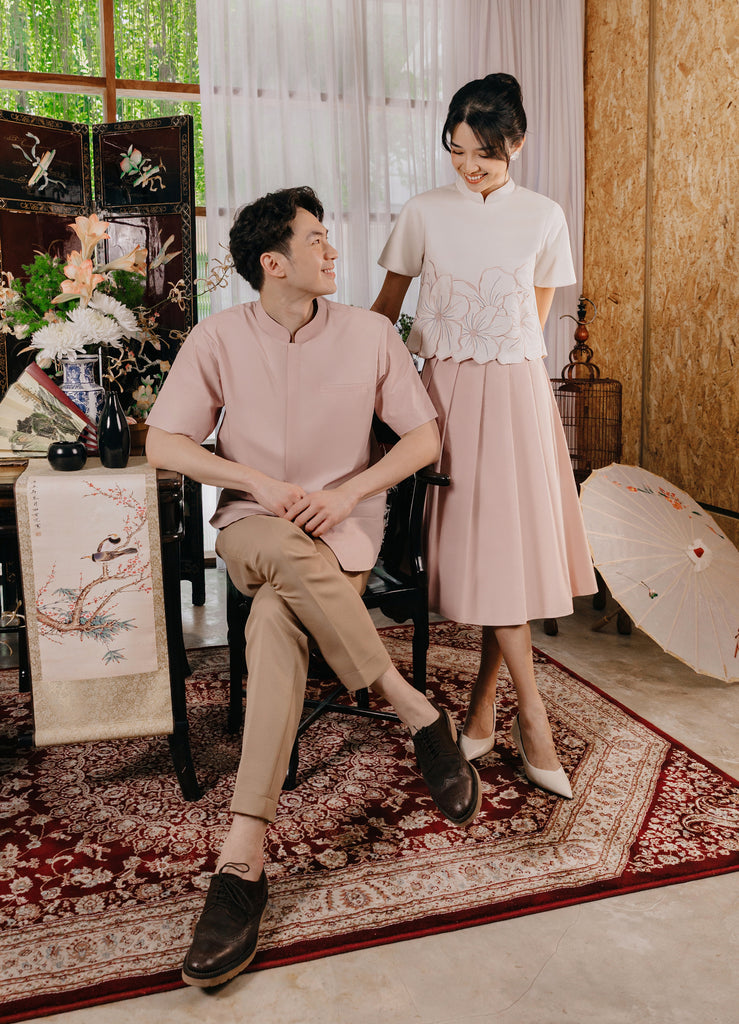 Callie Skirt Women in Malted Blush