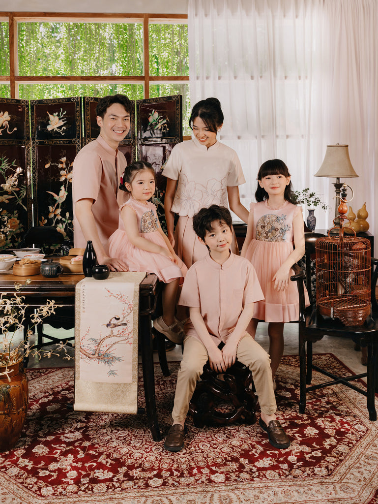 Connor Shirt Men in Malted Blush