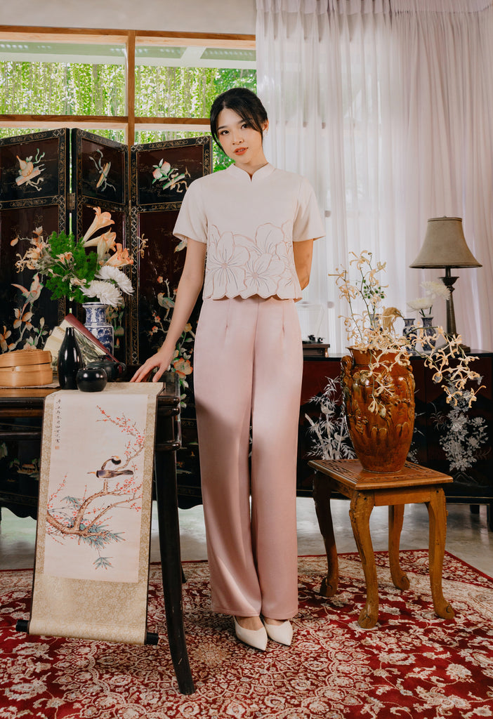 Mila Pants Women in Rosy Pink