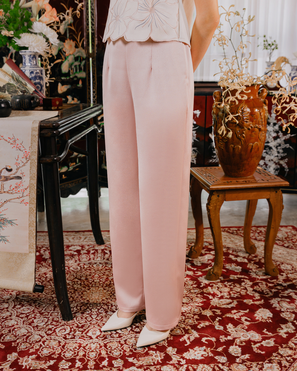Mila Pants Women in Rosy Pink
