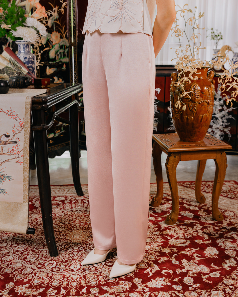 Mila Pants Women in Rosy Pink