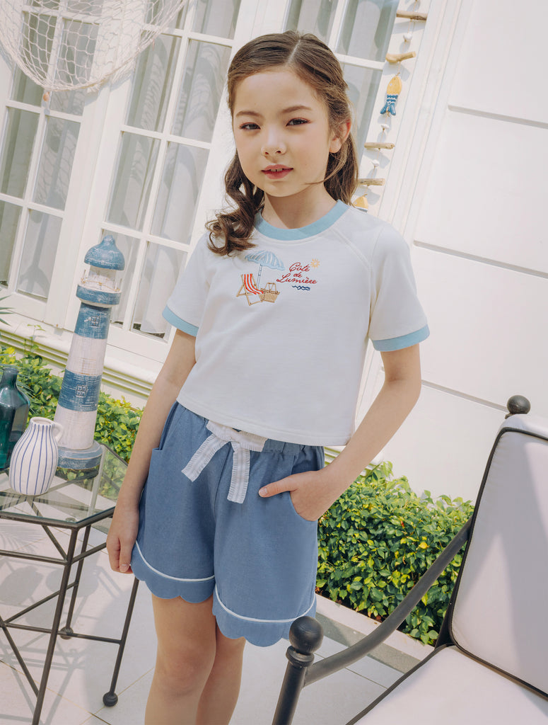 Polly Pants in Blue