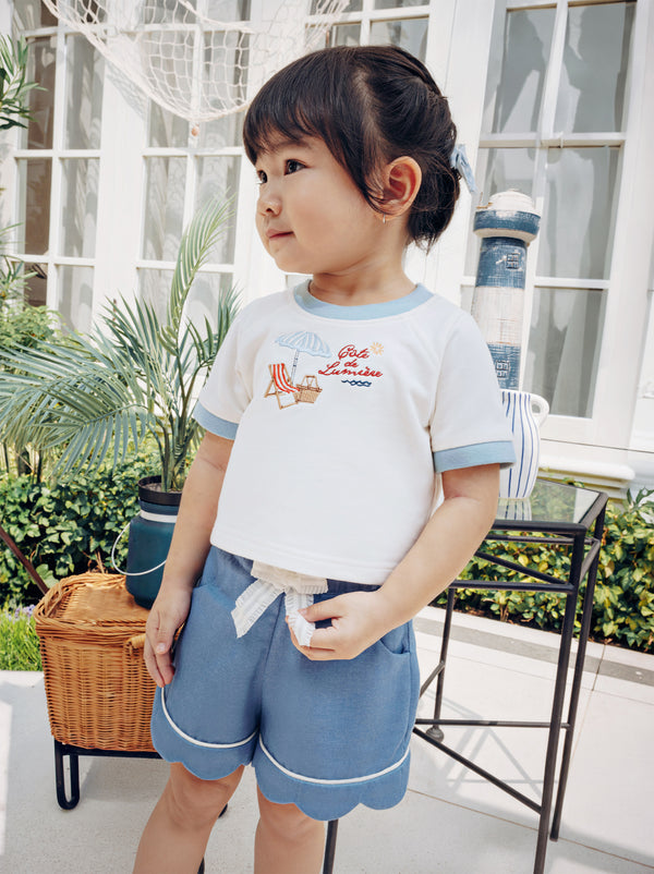 Polly Pants in Blue