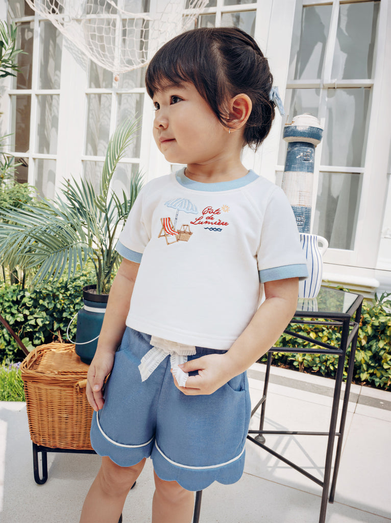 Polly Pants in Blue