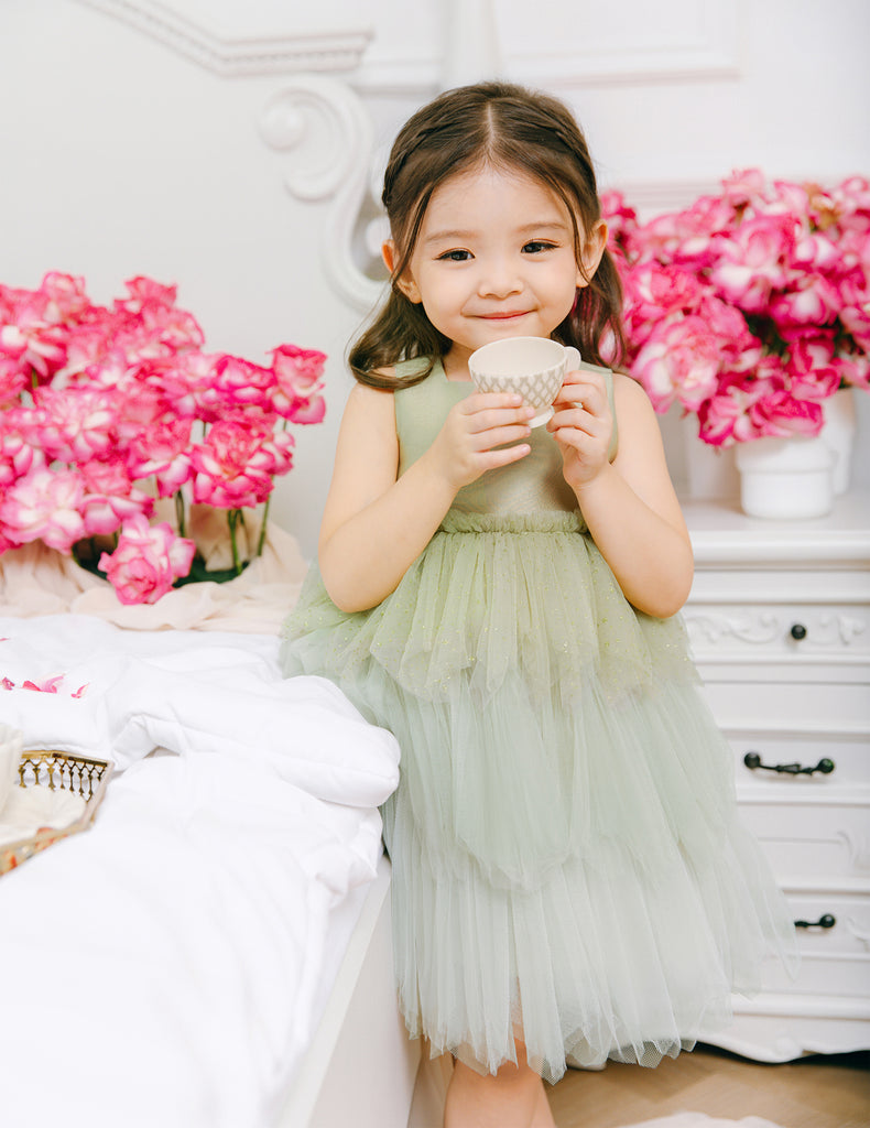 Pixie Dress in Green