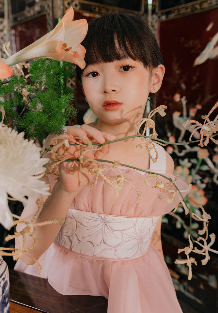 Sienna Dress Girls in Pink