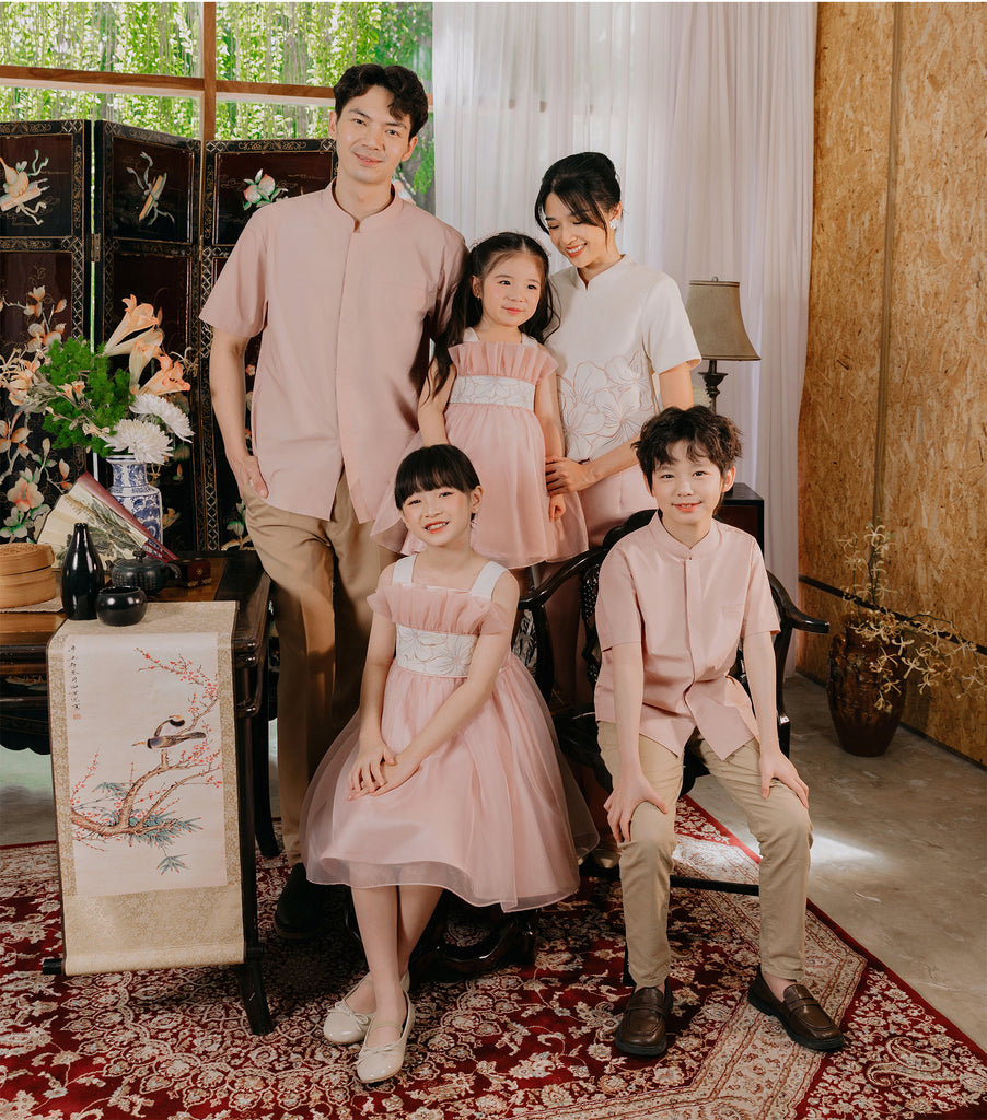 Sienna Dress Girls in Pink