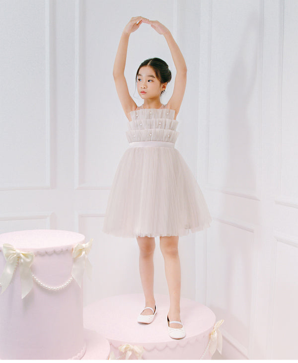 Adelaide Dress in Nude