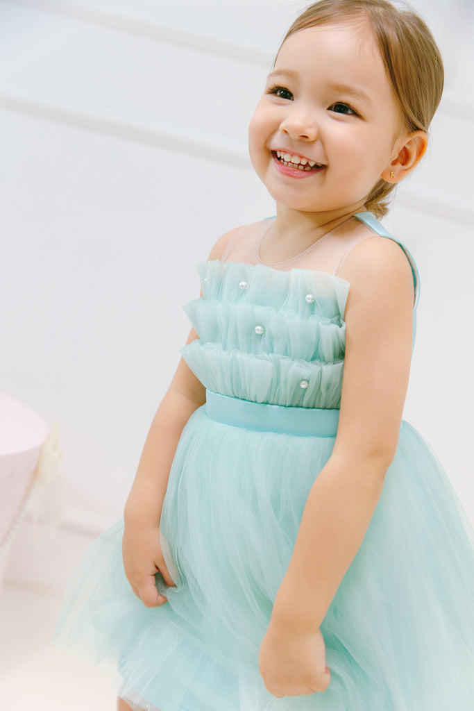 Adelaide Dress in Mint