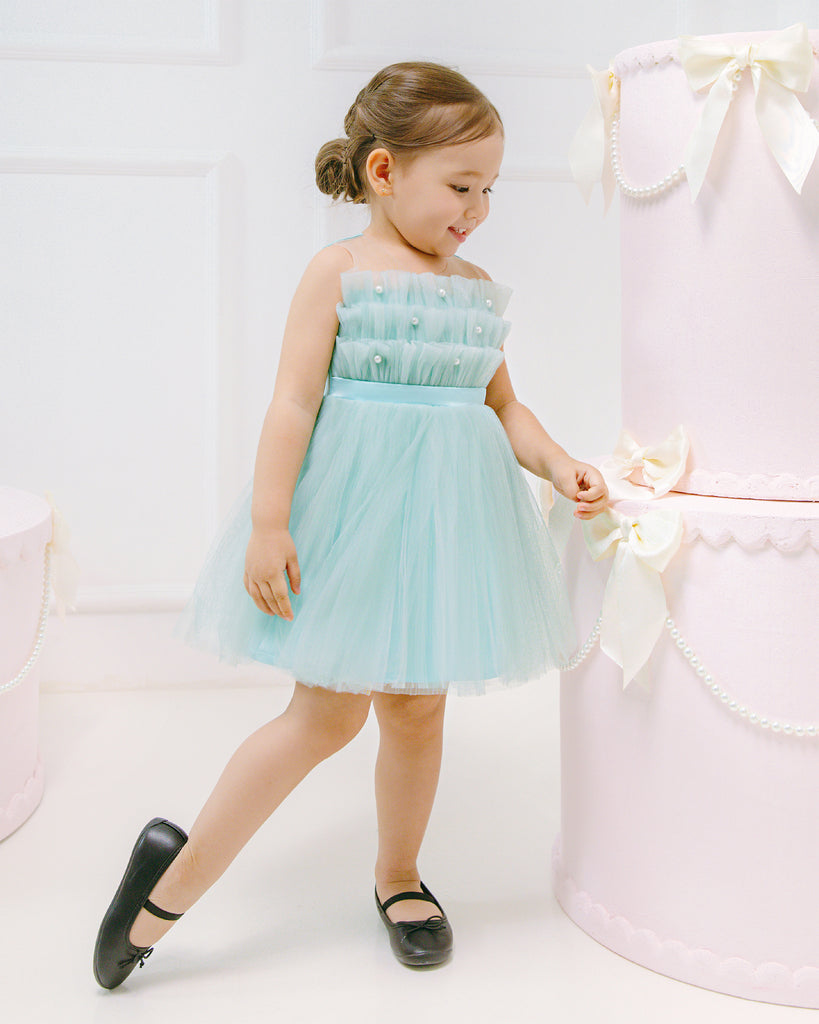 Adelaide Dress in Mint