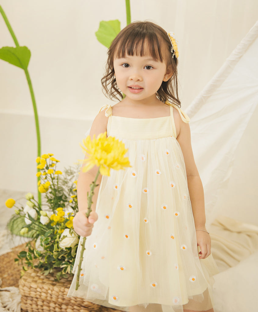 Saskia Dress in Yellow